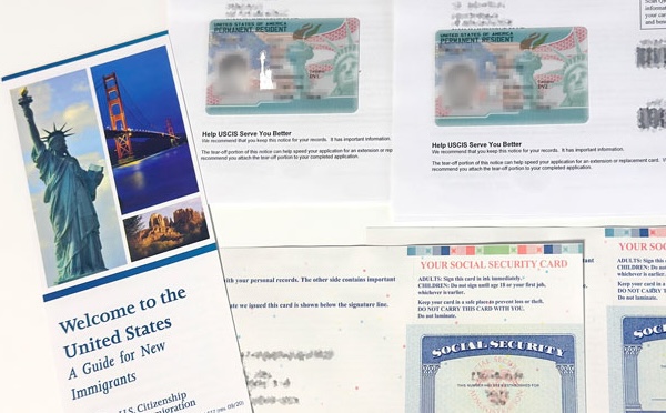 待ちに待ったグリーンカード到着！